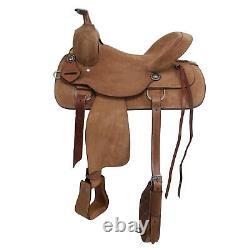 Laredo Roughout Roper Style Horse Saddle 16 Inch