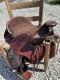 Leather Pony Saddle 12 Suede Seat, Bridle, Breast Collar, 2 Cinches, 2 Blankets