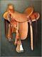 Leather Western Wade Saddle Rough Out Horse Tack Roping Ranch Set 10'' To 18'