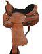 Lightly Used 17 All Around Western Saddle. Floral Tooled With Matching Tack