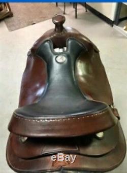 Lightly Used 17 Simco Western Saddle