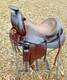 Lightweight Old-time Western Saddle 14.5 Inch Seat Pleasure Trail Horse Leather