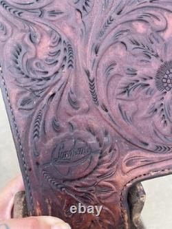 Longhorn Western Saddle