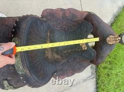 Longhorn Western Saddle