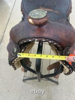 Longhorn Western Saddle