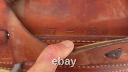 Longhorn western saddle