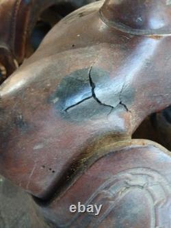 Lot Of 2 Tooled Leather Floral Western Saddle vintage 1 Brahma Brand