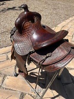 Lovely 14 Western Champion Saddle All Proceeds to Charity