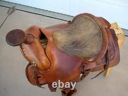 Lowell Jett Western Roping Saddle