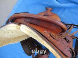 Lowell Jett Western Roping Saddle