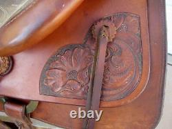 Lowell Jett Western Roping Saddle