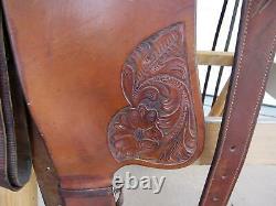 Lowell Jett Western Roping Saddle