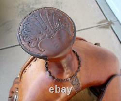 Lowell Jett Western Roping Saddle