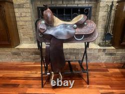 ML Leddys 15.5 Reining Saddle Western