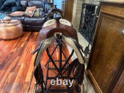 ML Leddys 15.5 Reining Saddle Western