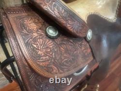 ML Leddys 15.5 Reining Saddle Western