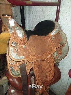 MORAN SHOW SADDLE 15.5 Western Pleasure Equitation Show saddle
