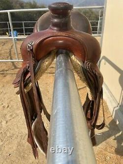 MacPhearson Western saddle 15.5
