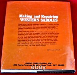 Making and Repairing WESTERN SADDLES by Master Saddle Maker Dave Jones Very Rare