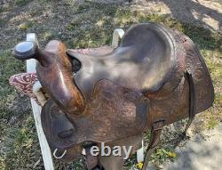 Martha Josey 14 Longhorn Horse Saddle
