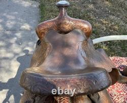 Martha Josey 14 Longhorn Horse Saddle