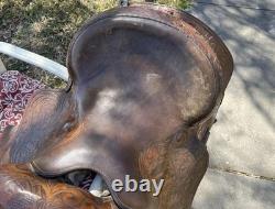 Martha Josey 14 Longhorn Horse Saddle