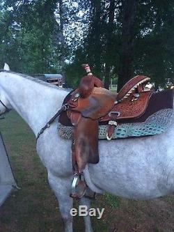 Martha Josey Circle Y saddle