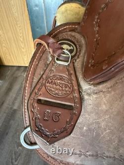Martin Saddlery Clinton Anderson Aussie Western Saddle 16 Martin Saddlery Clinton Anderson Aussie Western Saddle 16