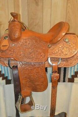 Martin Saddlery Roping Western Saddle 15 inch