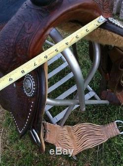Martin saddlery 15 roping saddle