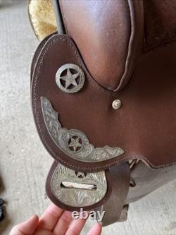 Matching Set Western Saddle/Bridle/Breast Collar