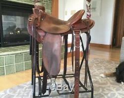 McCall Lady Wade 15 Ranch Slick Fork A-Fork Saddle