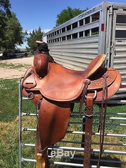 McCall Pendleton western saddle 15.5