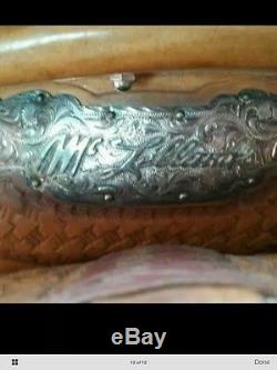 McLellands Custom Tack 16 Sterling Show Saddle With Diablo Sterling Stirrups