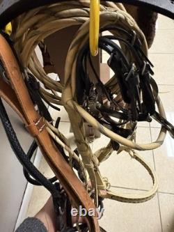 Mesace Western Saddle Never Used Full Size Leather