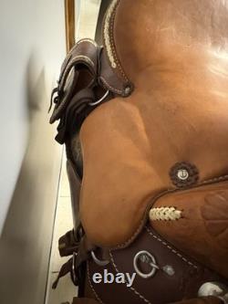 Mesace Western Saddle Never Used Full Size Leather