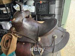 Mexican Made Horse Saddle Vintage