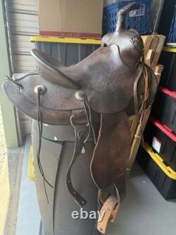 Mexican Made Horse Saddle Vintage