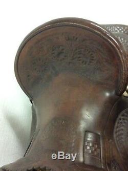 Miles City 14 Collector/Vintage Western Saddle #404 spring sale special price