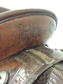 Miles City 14 Collector/Vintage Western Saddle #404 spring sale special price