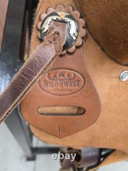 NEW 16 Roughout All Around Saddle Texas Made Lightweight