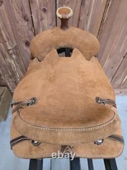 NEW 16 Roughout All Around Saddle Texas Made Lightweight