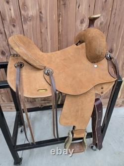 NEW 16 Roughout All Around Saddle Texas Made Lightweight