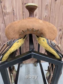 NEW 16 Roughout All Around Saddle Texas Made Lightweight