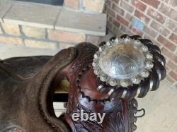 NICE! Victor Western Show Saddle Dick Shrake Seat Original Owner