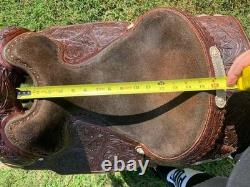 NICE! Victor Western Show Saddle Dick Shrake Seat Original Owner