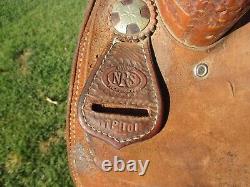 NRS Western Saddle 15 Used Read