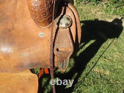 NRS Western Saddle 15 Used Read