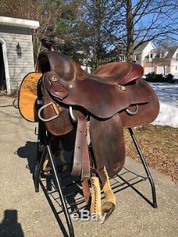 Nearly New! Billy Royal Comfort Classic II Western Work Saddle 16