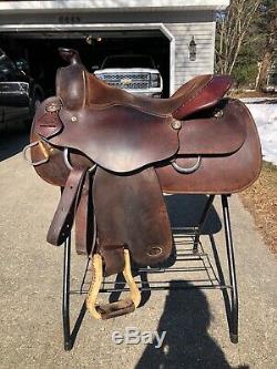 Nearly New! Billy Royal Comfort Classic II Western Work Saddle 16